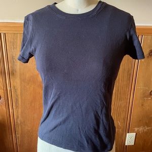 Belen Victoria Vintage Black Tee